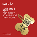 SafeID QR Smart Pet Tag