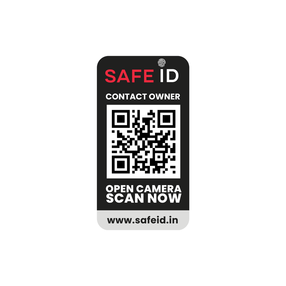 SafeID QR Smart Phone Tag