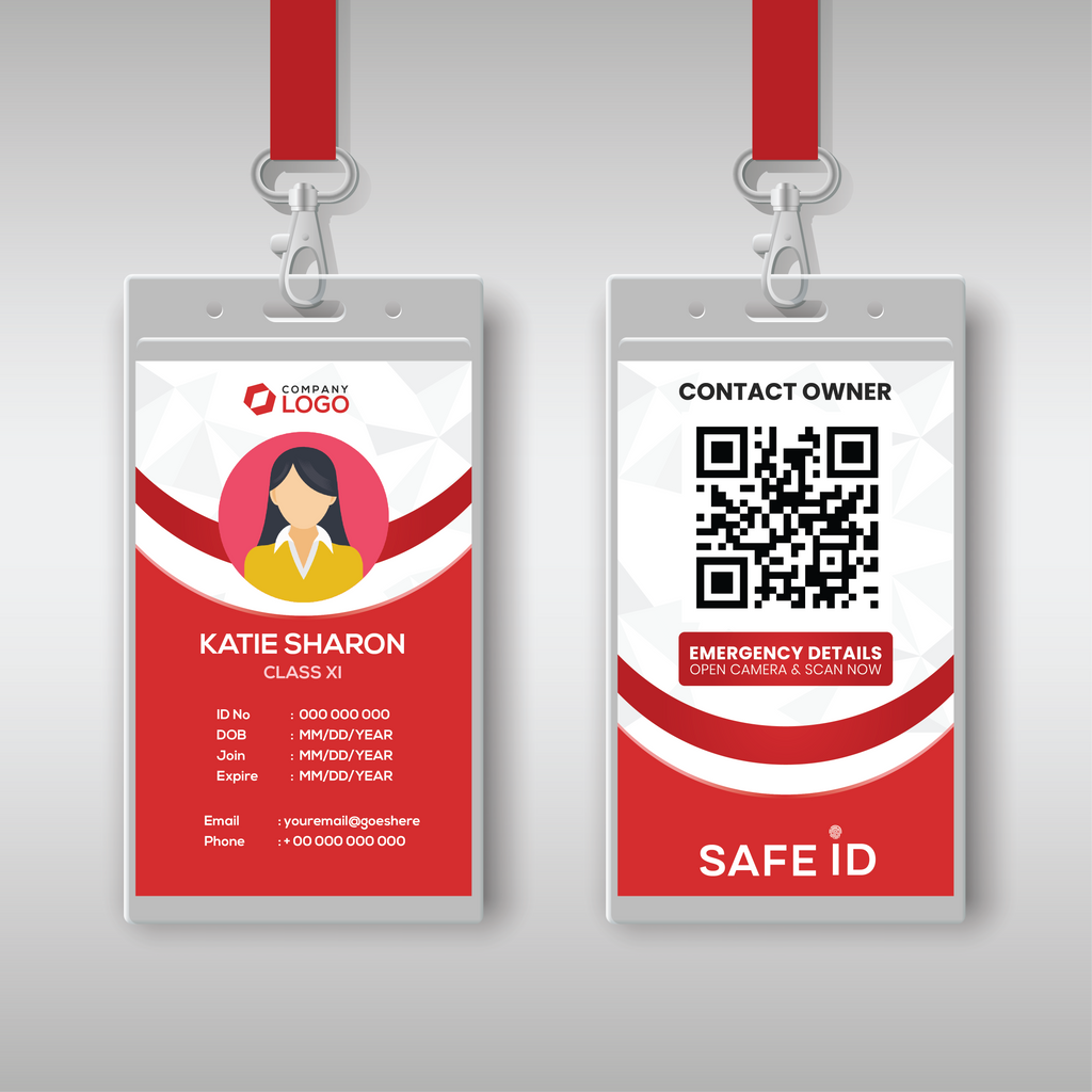 SafeID QR Smart ID Card