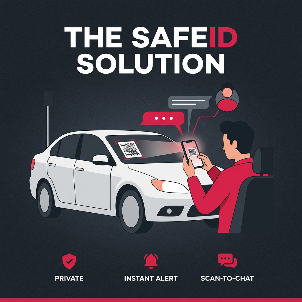 5 Reasons to Put a SafeID QR Tag on Your Car Windshield Today